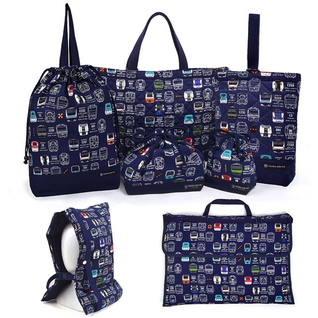 送料無料 【男の子人気ランキングTOP14】入園入学シリーズ お得で充実7点セット（防災頭巾カバー・スタンダード）