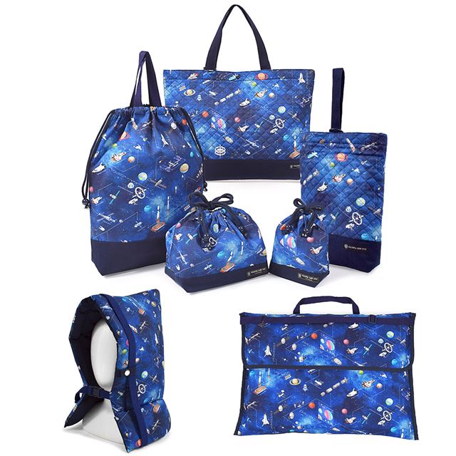 送料無料 【男の子人気ランキングTOP14】入園入学シリーズ お得で充実7点セット（防災頭巾カバー・スタンダード）