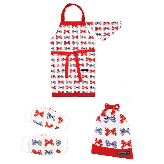 【人気ランキングTOP21】入園入学シリーズ エプロン・マスク3点セット