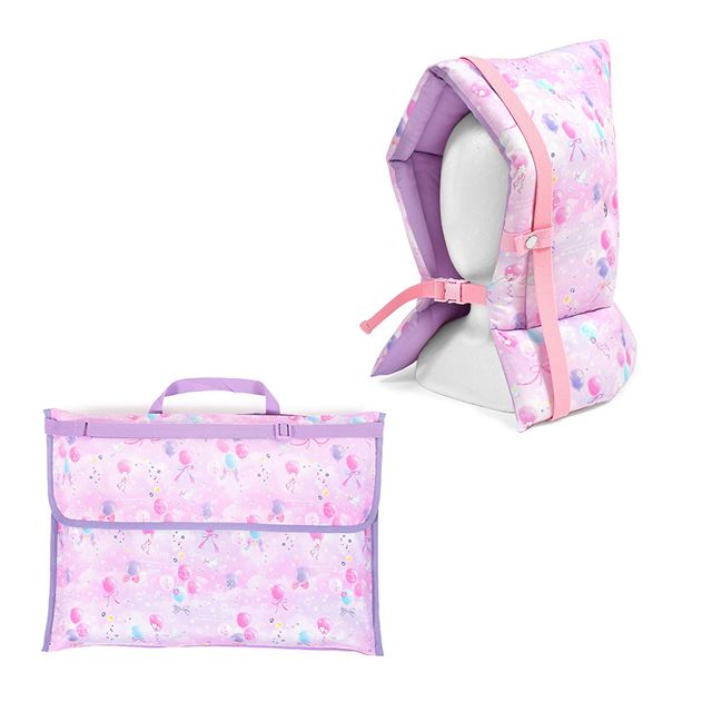 送料無料 【女の子人気ランキングTOP11】入園入学シリーズ 防災頭巾・カバー2点セット スタンダード