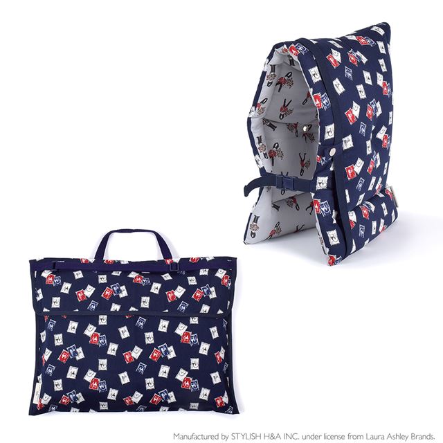 送料無料 【LAURA ASHLEY人気ランキングTOP4】入園入学シリーズ 防災頭巾・カバー2点セット スタンダード