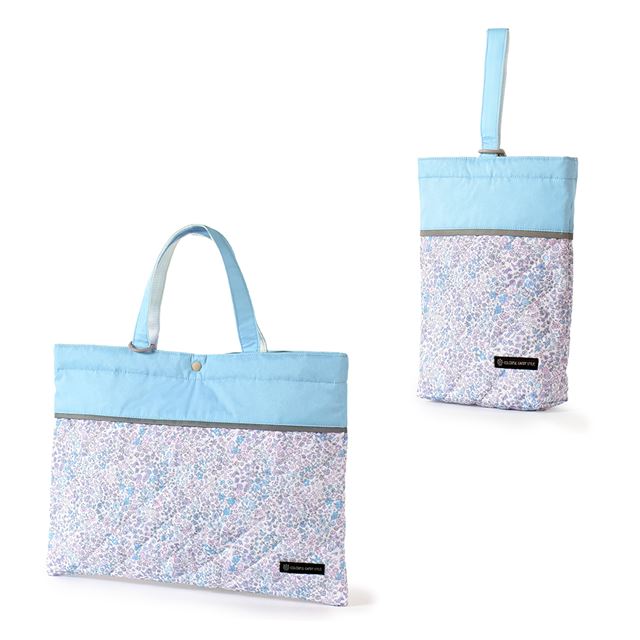 【女の子人気ランキングTOP15】入園入学シリーズ バッグ・シューズケース2点セット キルティング