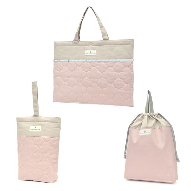 送料無料 【女の子人気ランキングTOP11】入園入学シリーズ バッグ (リフレクター付き)・巾着3点セット 撥水・軽量タイプ