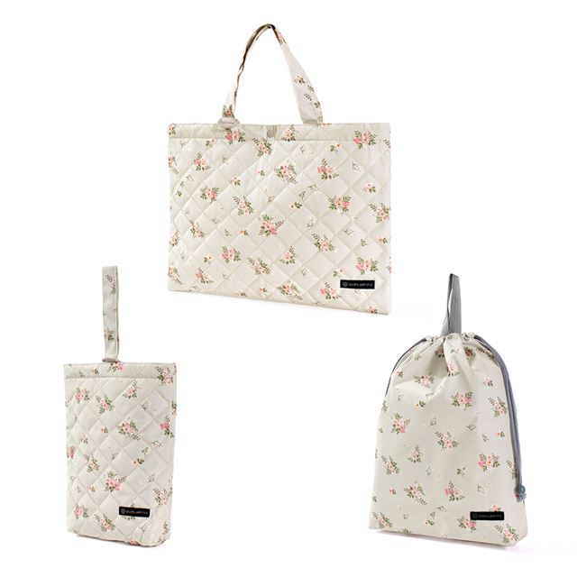 送料無料 【女の子人気ランキングTOP11】入園入学シリーズ バッグ (リフレクター付き)・巾着3点セット 撥水・軽量タイプ