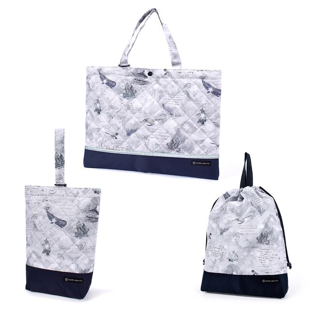 送料無料 【男の子人気ランキングTOP16】入園入学シリーズ バッグ (リフレクター付き)・巾着3点セット 撥水・軽量タイプ