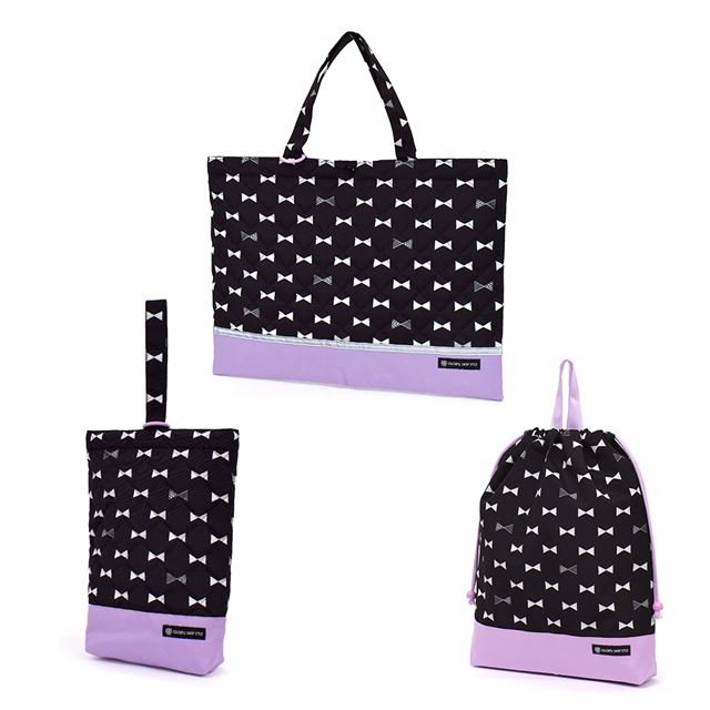 送料無料 【女の子人気ランキングTOP11】入園入学シリーズ バッグ (リフレクター付き)・巾着3点セット 撥水・軽量タイプ