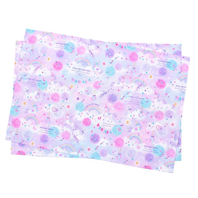 Set of 2 placemats (40cm x 60cm) | popular lineup for girls 