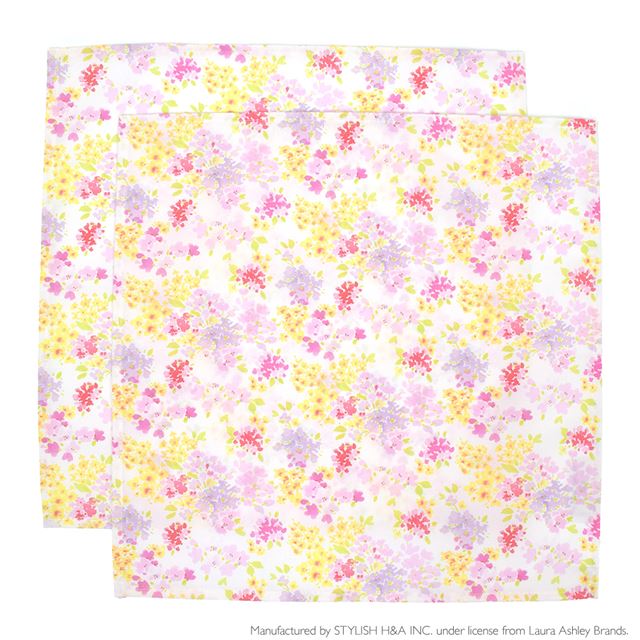 【LAURA ASHLEY人気ランキングTOP9】ランチクロス・給食ナフキン(45cm×45cm) 2枚セット