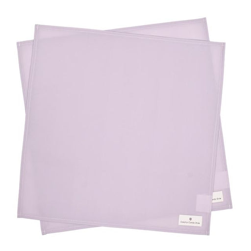 カラフルキャンディスタイルのランチクロス。水や液体が表面に弾いて滑り落ちるはっ水機能。食べこぼしの汚れやシミを防ぎ、汚れてもサッと拭くだけお手入れ簡単です。