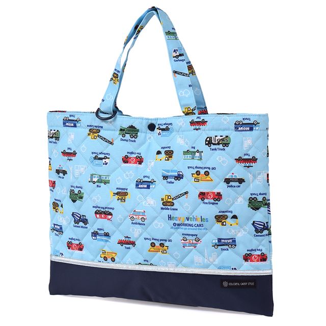 レッスンバッグ キルティング 撥水軽量 反射材付き  【男の子人気ランキングTOP11】