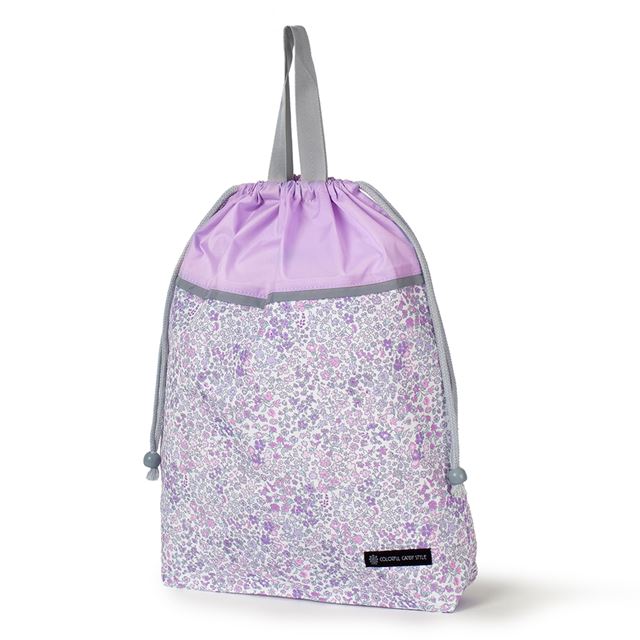 ゆうパケット対応 巾着 大 体操服袋 撥水軽量 / 綿100% 【女の子人気ランキングTOP14】