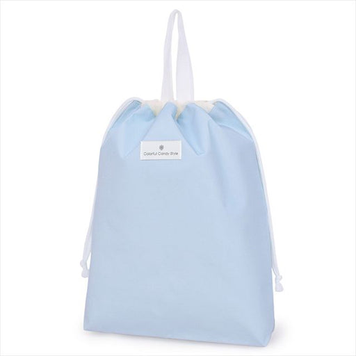 カラフルキャンディスタイルの体操服袋。水を弾く素材だから、汚れに強くお手入れ簡単。水や液体が表面に弾いて滑り落ちるはっ水機能。汚れてもサッと拭くだけお手入れ簡単です。