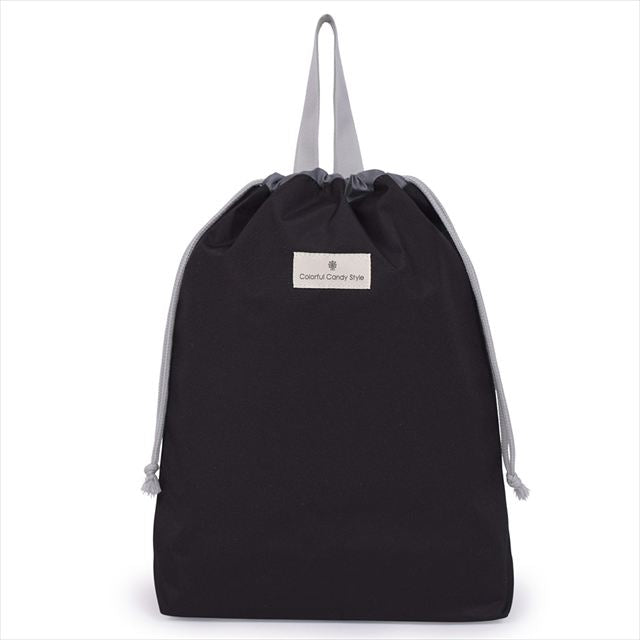 カラフルキャンディスタイルの体操服袋。水を弾く素材だから、汚れに強くお手入れ簡単。水や液体が表面に弾いて滑り落ちるはっ水機能。汚れてもサッと拭くだけお手入れ簡単です。