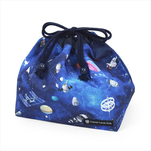 カラフルキャンディスタイルのお弁当袋。毎日清潔、軽くてやわらか、ランチボックスとカトラリーケースも入るお弁当袋。