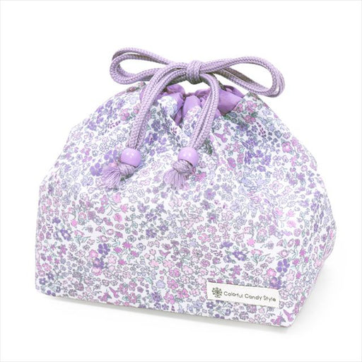 カラフルキャンディスタイルのお弁当袋。毎日清潔、軽くてやわらか、ランチボックスとカトラリーケースも入るお弁当袋。