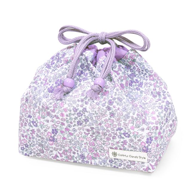 ゆうパケット対応 新登場 巾着 中 マチ有りお弁当袋 [2026春モデル] 撥水ノーアイロン 【女の子人気ランキングTOP7】