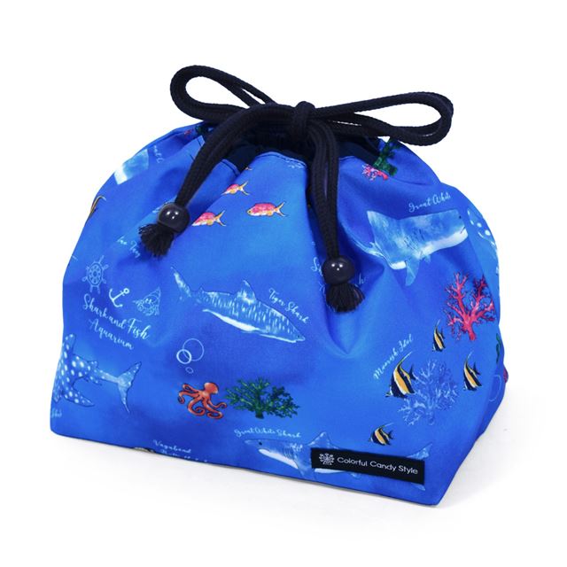 ゆうパケット対応 新登場 巾着 中 マチ有りお弁当袋 [2026春モデル] 撥水ノーアイロン 【男の子人気ランキングTOP8】