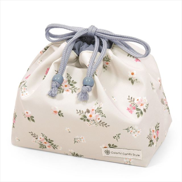 ゆうパケット対応 新登場 巾着 中 マチ有りお弁当袋 [2026春モデル] 撥水ノーアイロン 【女の子人気ランキングTOP7】