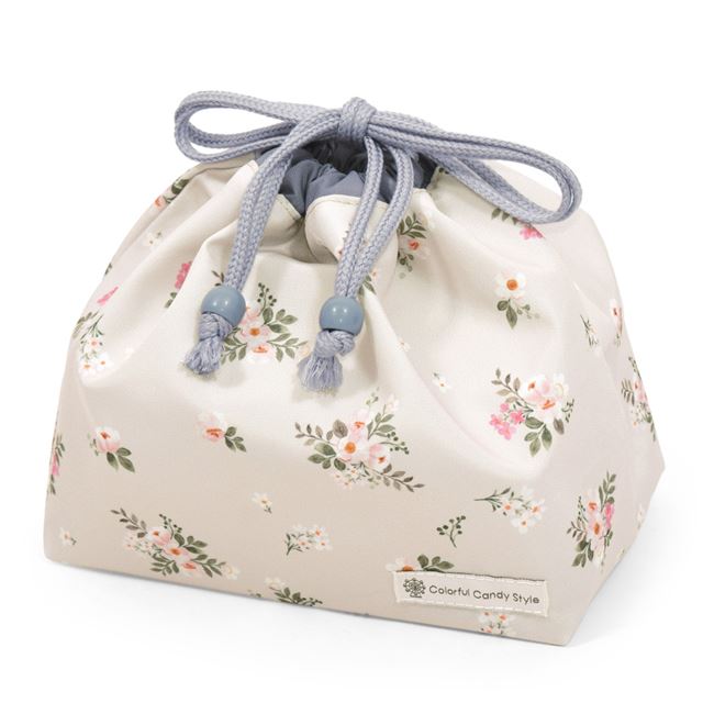 ゆうパケット対応 新登場 巾着 中 マチ有りお弁当袋 [2026春モデル] 撥水ノーアイロン 【女の子人気ランキングTOP7】