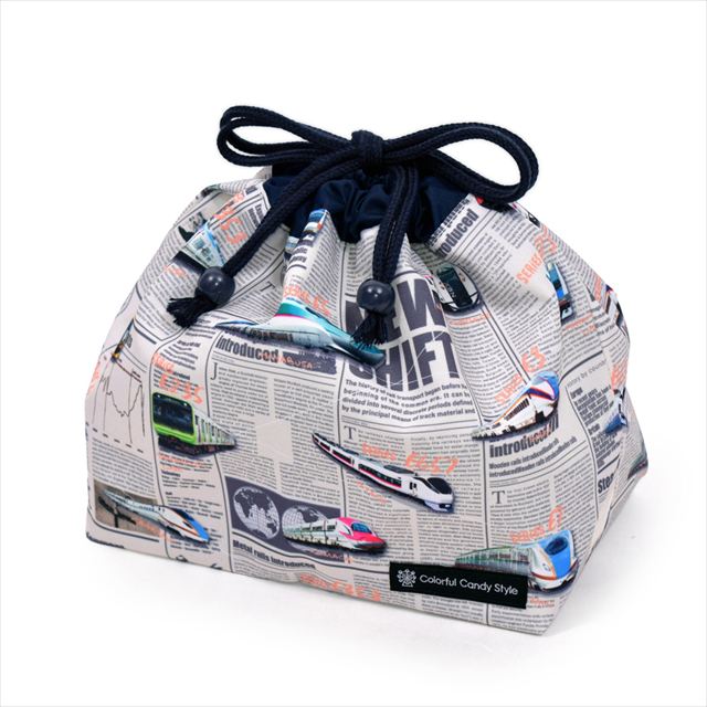 ゆうパケット対応 新登場 巾着 中 マチ有りお弁当袋 [2026春モデル] 撥水ノーアイロン 【男の子人気ランキングTOP8】