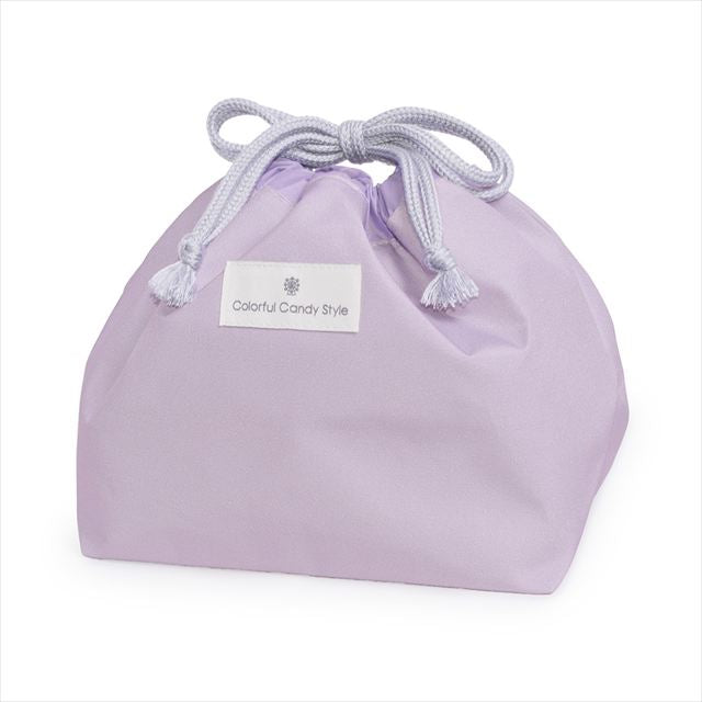 カラフルキャンディスタイルのお弁当袋。毎日清潔、軽くてやわらか、ランチボックスとカトラリーケースも入るお弁当袋。