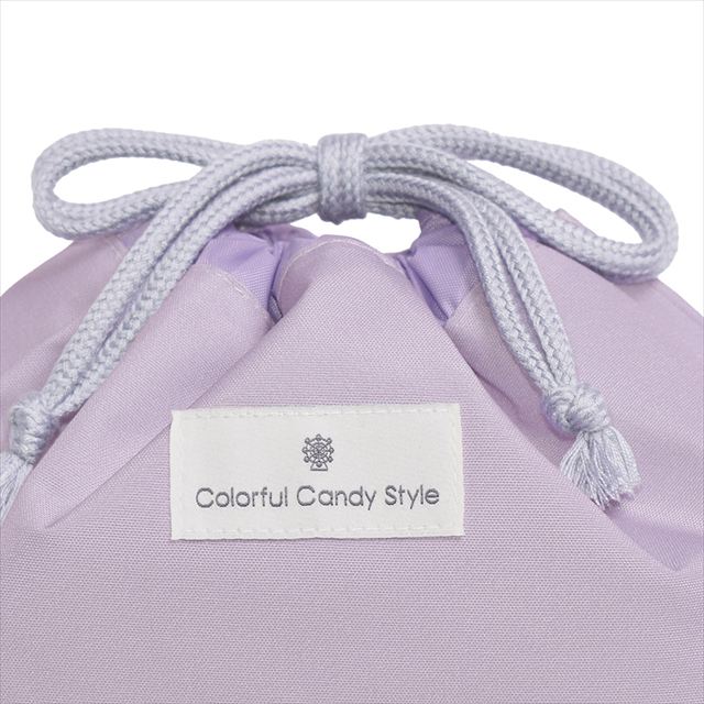 カラフルキャンディスタイルのお弁当袋。毎日清潔、軽くてやわらか、ランチボックスとカトラリーケースも入るお弁当袋。