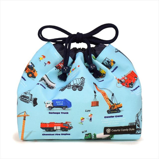 カラフルキャンディスタイルのお弁当袋。毎日清潔、軽くてやわらか、ランチボックスとカトラリーケースも入るお弁当袋。