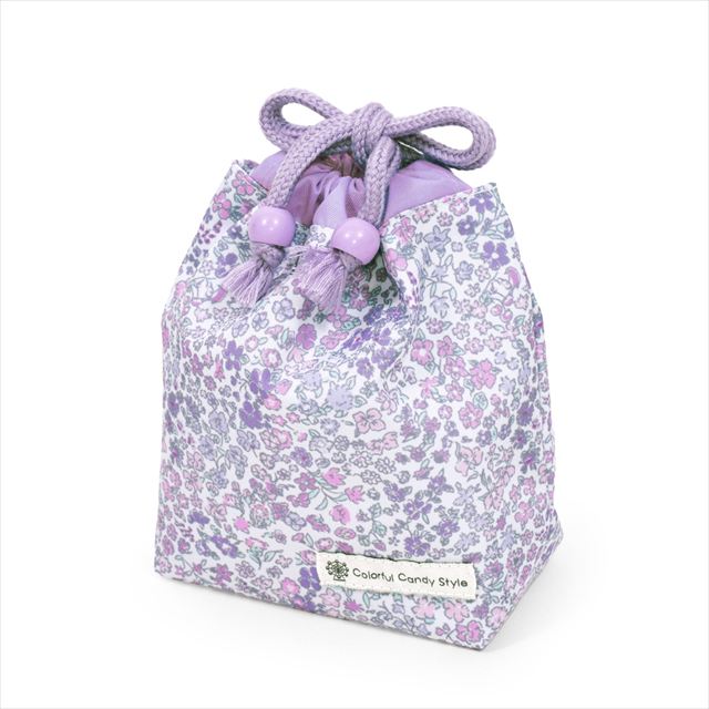 カラフルキャンディスタイルのコップ袋。水を弾く素材だから、汚れに強くお手入れ簡単。水や液体が表面に弾いて滑り落ちるはっ水機能。汚れてもサッと拭くだけお手入れ簡単です。