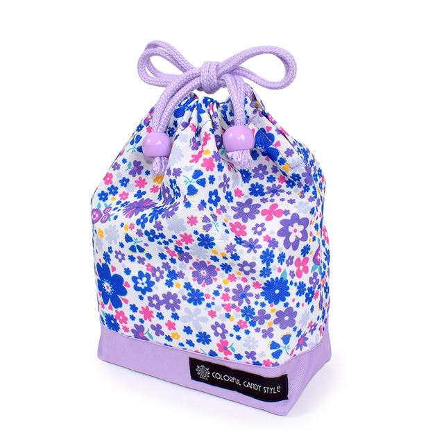 ゆうパケット対応 巾着 小 コップ袋 撥水ノーアイロン / 綿100% 【女の子人気ランキングTOP33】