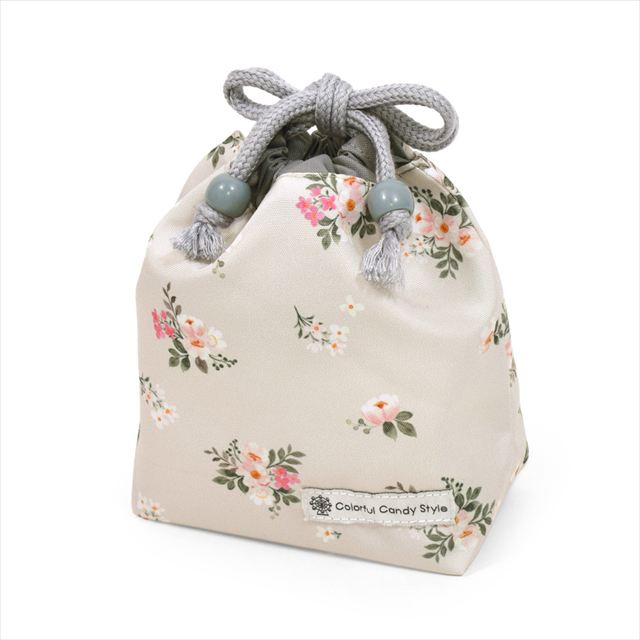 カラフルキャンディスタイルのコップ袋。水を弾く素材だから、汚れに強くお手入れ簡単。水や液体が表面に弾いて滑り落ちるはっ水機能。汚れてもサッと拭くだけお手入れ簡単です。