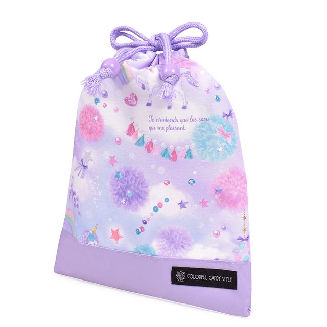 ゆうパケット対応 新登場 巾着 中 マチ無し給食袋 撥水ノーアイロン 【女の子人気ランキングTOP17】