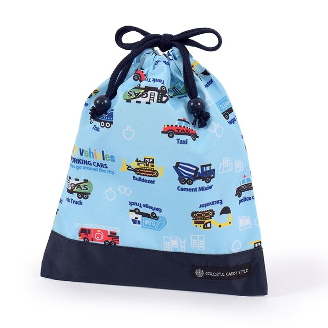 ゆうパケット対応 新登場 巾着 中 マチ無し給食袋 撥水ノーアイロン 【男の子人気ランキングTOP24】