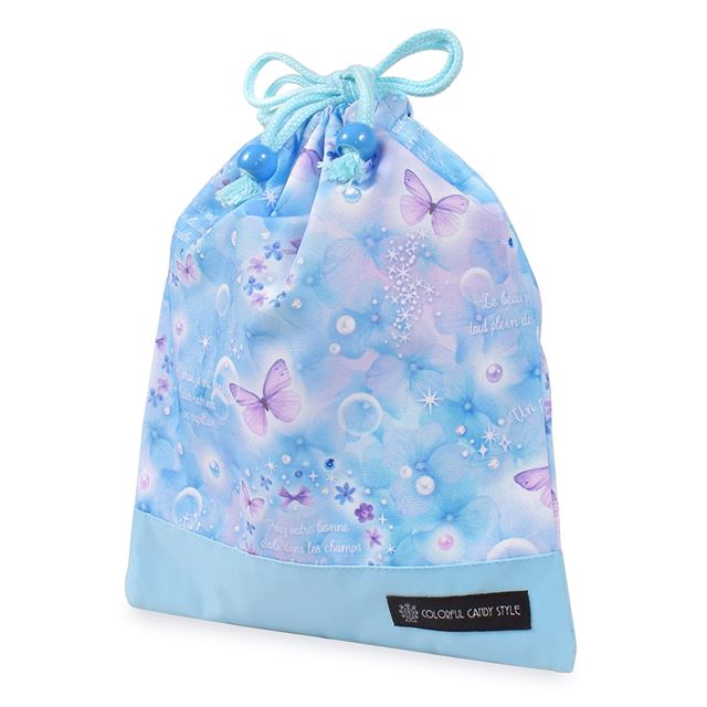 ゆうパケット対応 新登場 巾着 中 マチ無し給食袋 撥水ノーアイロン 【女の子人気ランキングTOP17】