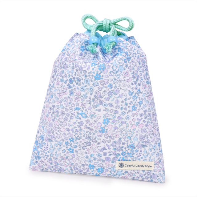 ゆうパケット対応 新登場 巾着 中 マチ無し給食袋 [2026春モデル] 撥水ノーアイロン 【女の子人気ランキングTOP3】