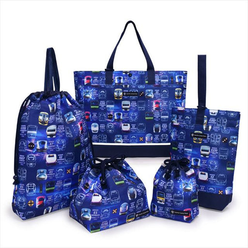 カラフルキャンディスタイルの入園入学5点セット。男の子・女の子兼用で、レッスンバッグ・シューズケース・巾着袋など、通園・通学に大活躍アイテム満載。