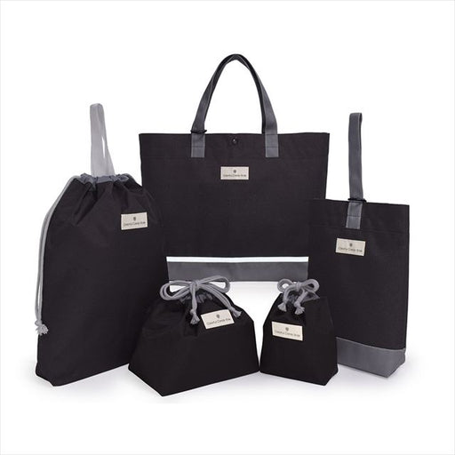 カラフルキャンディスタイルの入園入学5点セット。男の子・女の子兼用で、レッスンバッグ・シューズケース・巾着袋など、通園・通学に大活躍アイテム満載。