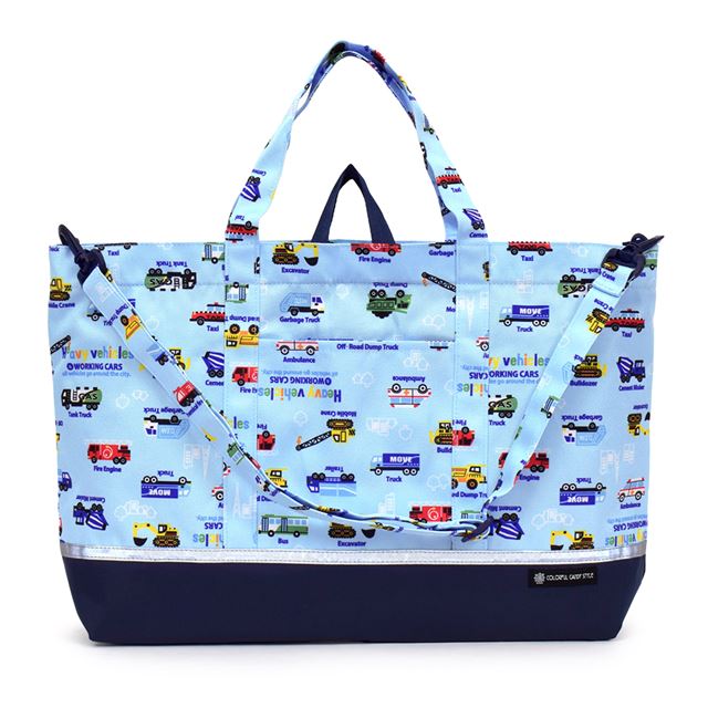 【男の子人気ランキングTOP19】レッスンバッグ マチ付きショルダー