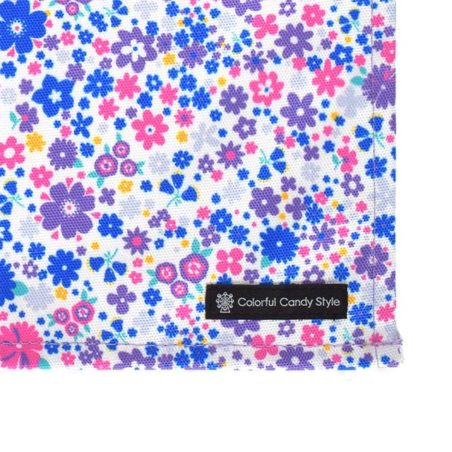 カラフルキャンディスタイルのレジャーシート。こども1人用のコンパクトサイズ。男の子と女の子兼用で運動会、遠足などで大活躍。