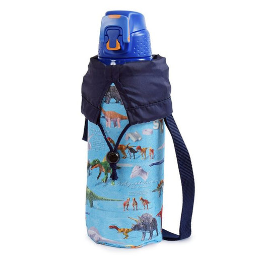 カラフルキャンディスタイルの水筒カバー。肩掛けできるショルダーベルト付き。男の子と女の子兼用で旅行、遠足でも大活躍。