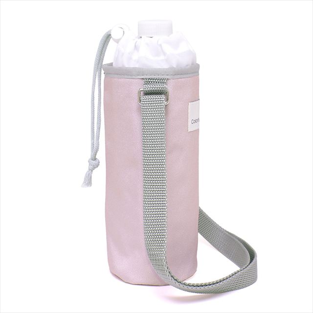 カラフルキャンディスタイルのペットボトルホルダー。子供用で、肩掛けができるショルダーベルト付き。保冷機能有り。男の子と女の子兼用で大活躍。