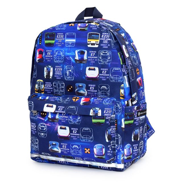 キャラメル ブルーチェック リュック リュックサック (チェストベルト付き) | 男の子 人気