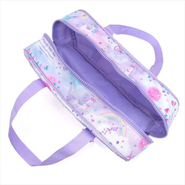 カラフルキャンディスタイルの絵の具セット。水彩絵の具入り、ショルダーベルト付きで便利。男の子と女の子兼用で大活躍。