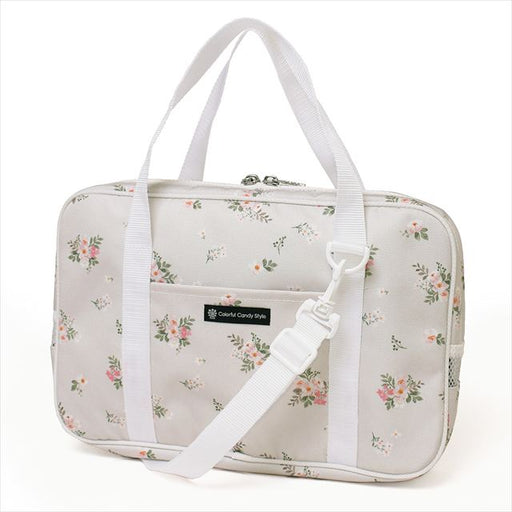 カラフルキャンディスタイルの書道セット。ショルダーベルト付きで、呉竹の書道用具入り。男の子と女の子兼用で大活躍。