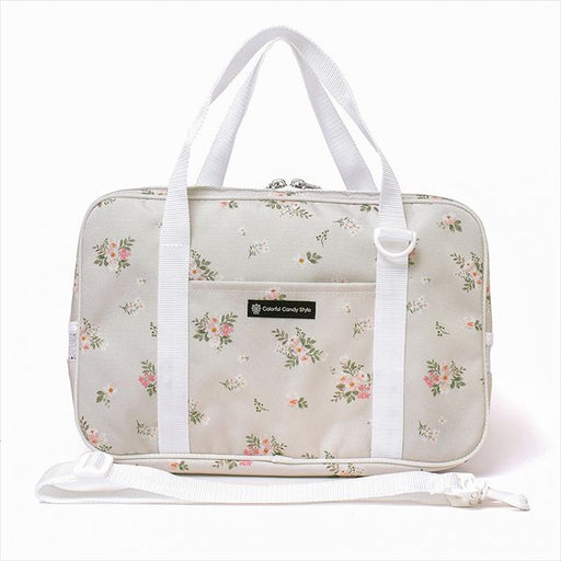 カラフルキャンディスタイルの書道セット。ショルダーベルト付きで、呉竹の書道用具入り。男の子と女の子兼用で大活躍。