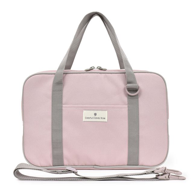 カラフルキャンディスタイルの書道バッグ。ショルダーベルト付きで、小学生に人気の習字バッグ。男の子と女の子兼用で大活躍。