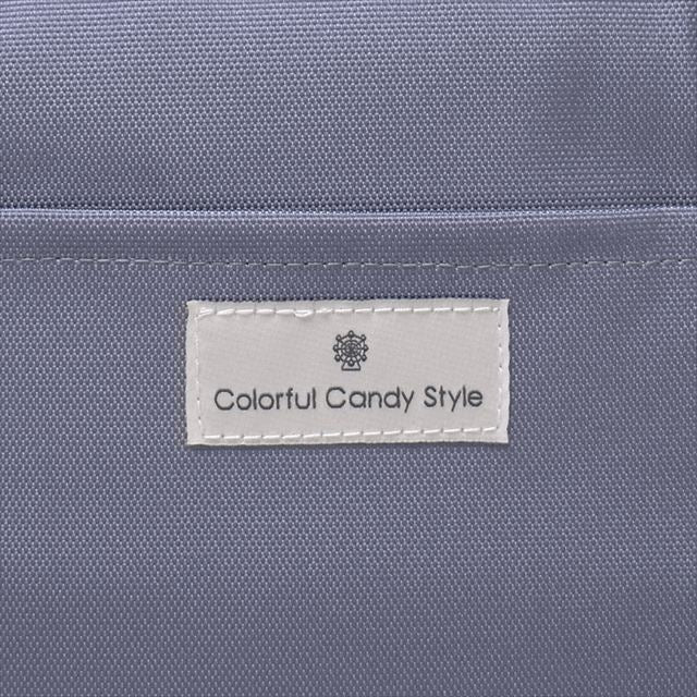 カラフルキャンディスタイルの書道セット。ショルダーベルト付きで、呉竹の書道用具入り。男の子と女の子兼用で大活躍。