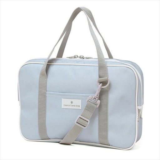 カラフルキャンディスタイルの書道バッグ。ショルダーベルト付きで、小学生に人気の習字バッグ。男の子と女の子兼用で大活躍。