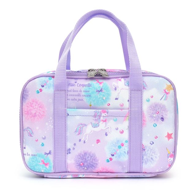 カラフルキャンディスタイルの家庭科の授業に欠かせない裁縫バッグ。