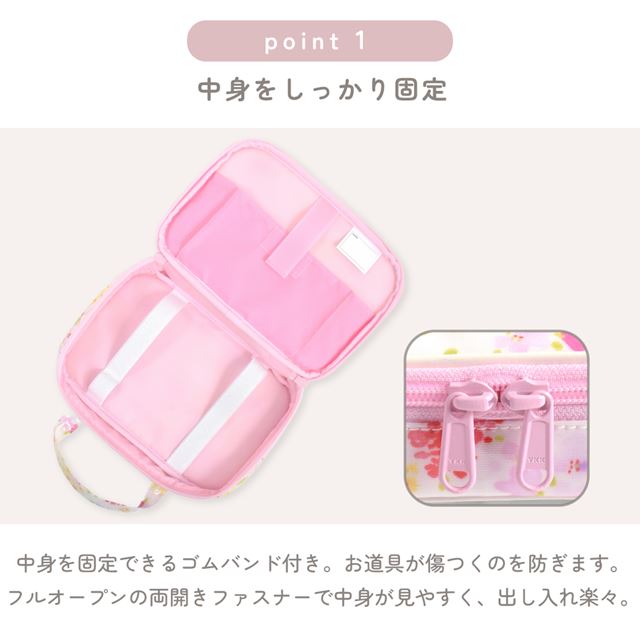 カラフルキャンディスタイルの裁縫バッグ。ショルダーベルト付きで、小学生に人気の裁縫バッグ。男の子と女の子兼用で大活躍。