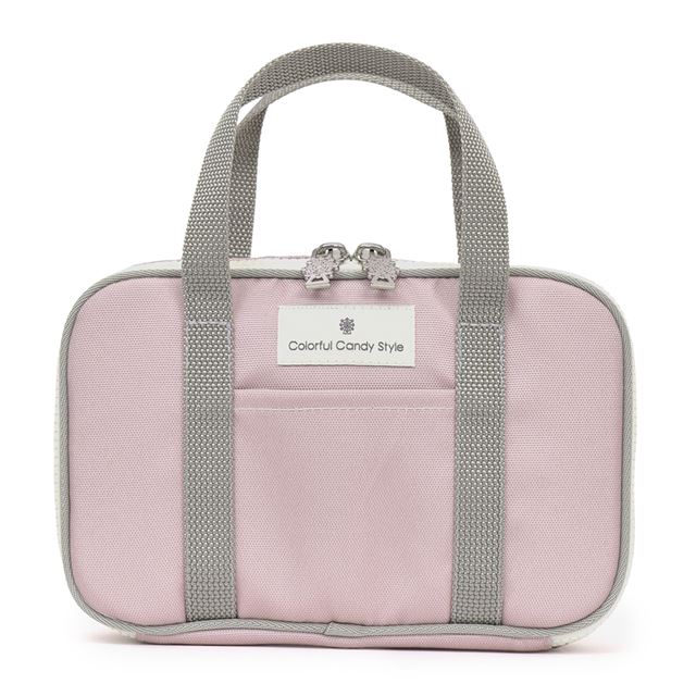 カラフルキャンディスタイルの家庭科の授業に欠かせない裁縫バッグ。